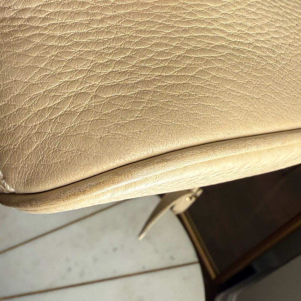 Coach Vintage Sonoma Small Zip Natural Grain Soft Milled Italy Leather Bag 4918 - Picture 14 of 16